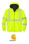 Carhartt® ANSI 107 Class 3 Lined Full-Zip Sweatshirt + YOUR LOGO