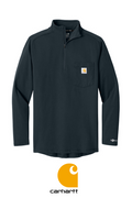 Carhartt Force® 1/4-Zip Long Sleeve T-Shirt + YOUR LOGO