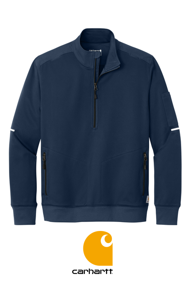 Carhartt® FLD & RSCU 1/2-Zip Mid-Layer + YOUR LOGO