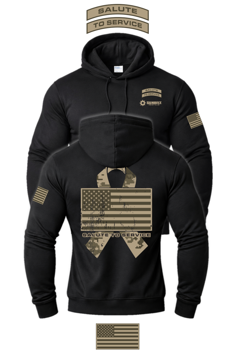 Salute to Service Hooded Sweatshirt - Sunbelt Rentals