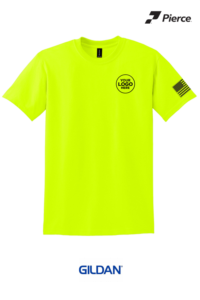 Gildan® DryBlend® 50 Cotton/50 Poly T-Shirt - Safety Salute to Service