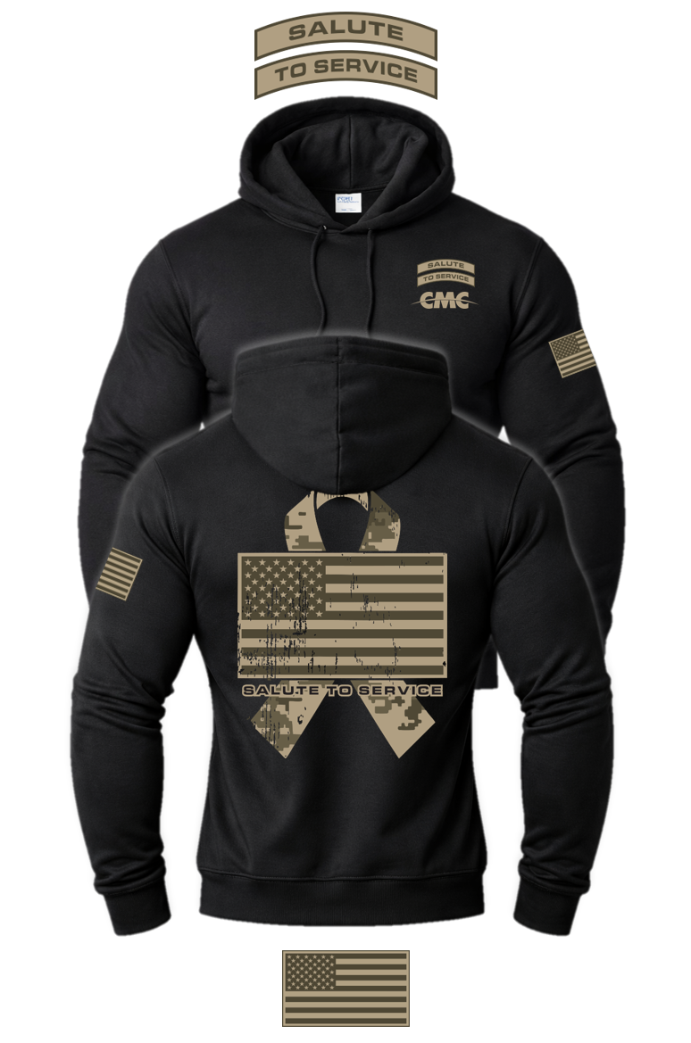 Salute to Service Hooded Sweatshirt - CMC