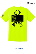 Gildan® DryBlend® 50 Cotton/50 Poly T-Shirt - Safety Salute to Service