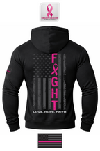 Breast Cancer Awareness Hooded Sweatshirt + YOUR LOGO