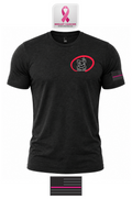 Breast Cancer Awareness Perfect Blend Tee + YOUR LOGO