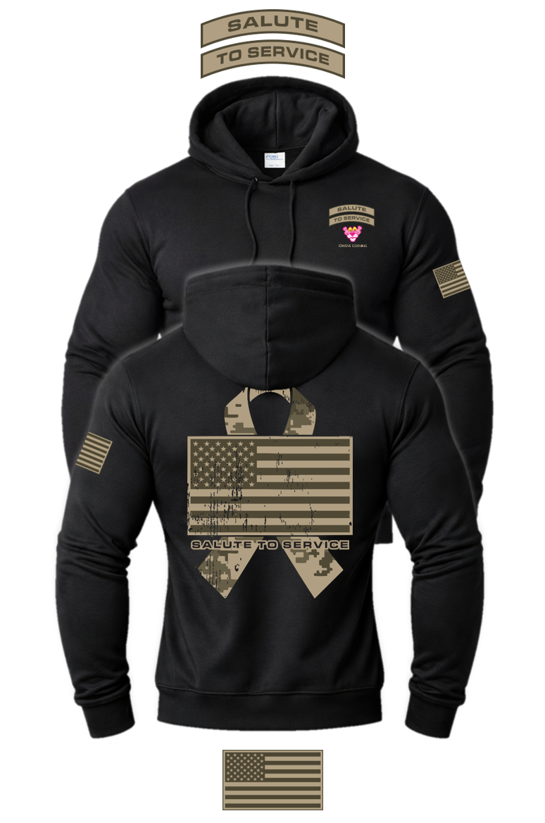 Salute to Service Hooded Sweatshirt - Owens Corning