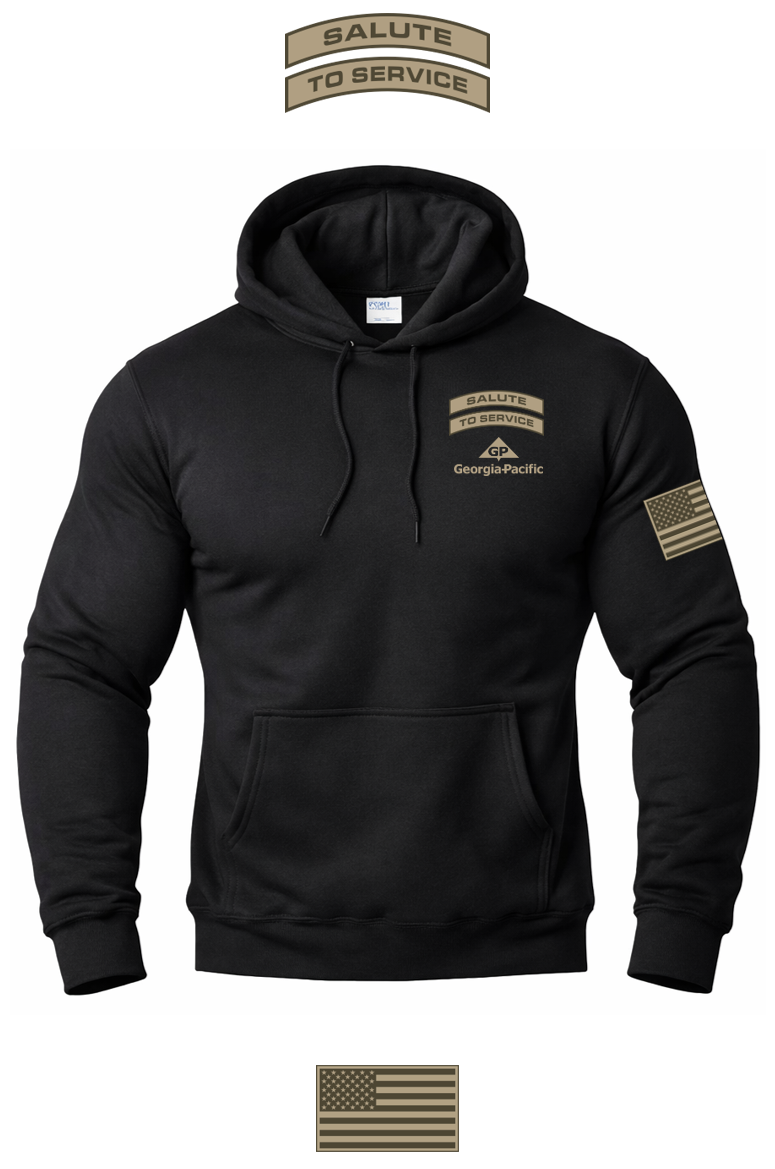 Salute to Service Hooded Sweatshirt - Georgia Pacific