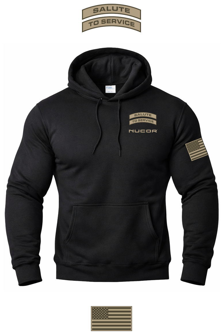 Salute to Service Hooded Sweatshirt - NUCOR