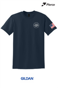 Gildan® DryBlend® 50 Cotton/50 Poly T-Shirt - NAVY Salute to Service