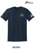 Gildan® DryBlend® 50 Cotton/50 Poly T-Shirt - NAVY Salute to Service