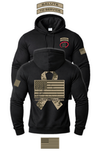 Salute to Service Hooded Sweatshirt + YOUR LOGO