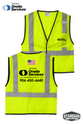 CornerStone® ANSI 107 Class 2 Economy Mesh One-Pocket Vest - Reliable Onsite Services