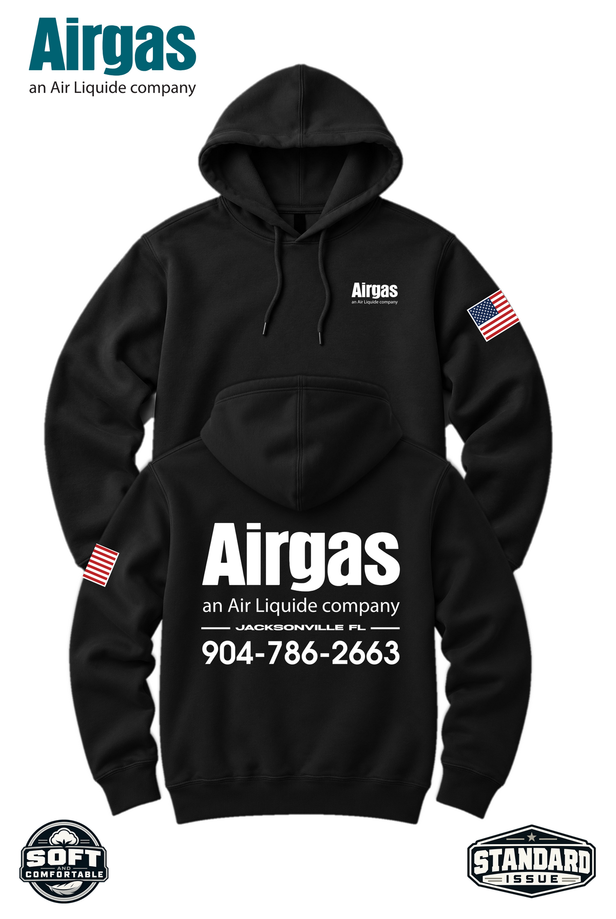 Your Location Hooded Sweatshirt - Airgas