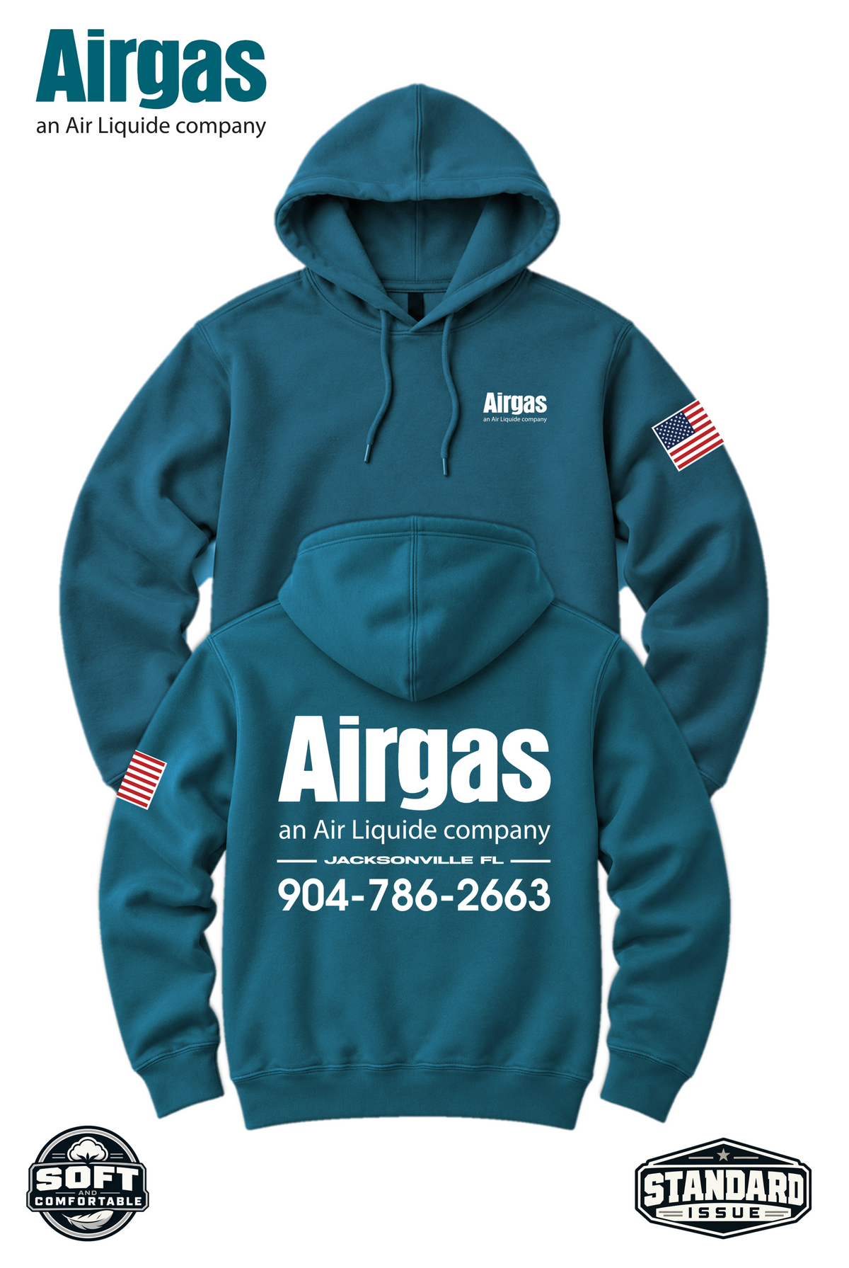Your Location Hooded Sweatshirt - Airgas