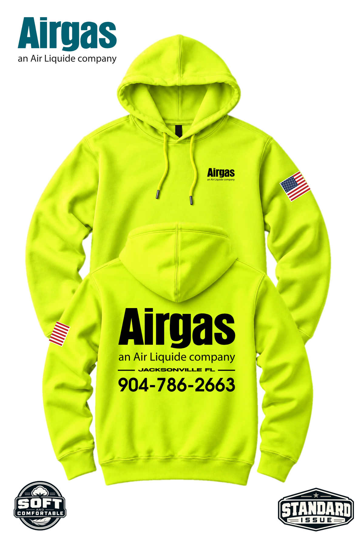 Your Location Hooded Sweatshirt - Airgas