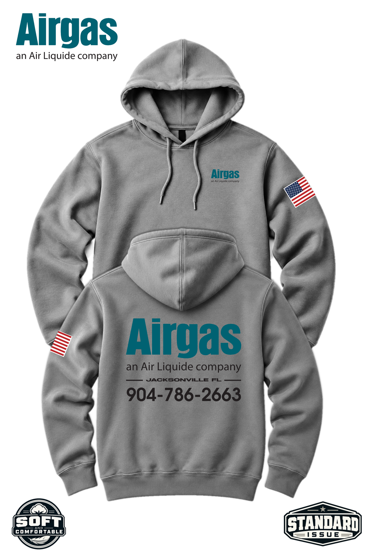 Your Location Hooded Sweatshirt - Airgas