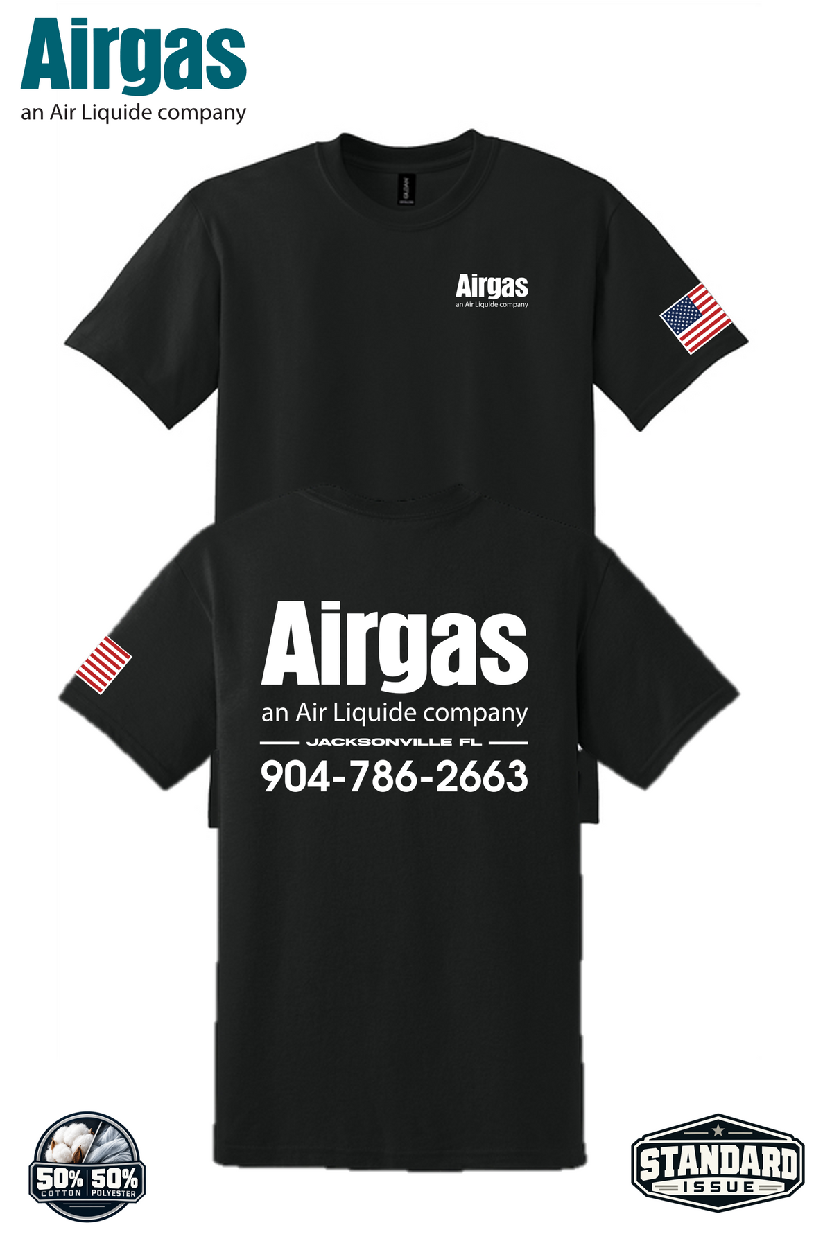 Your Location Core Blend Tee - Airgas