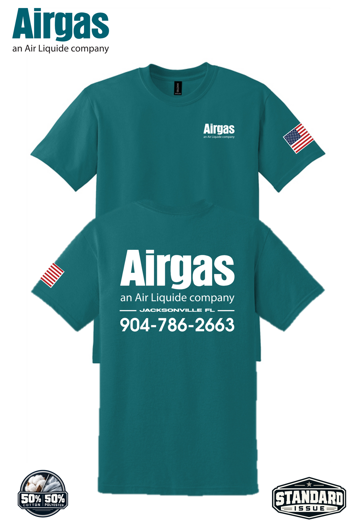 Your Location Core Blend Tee - Airgas