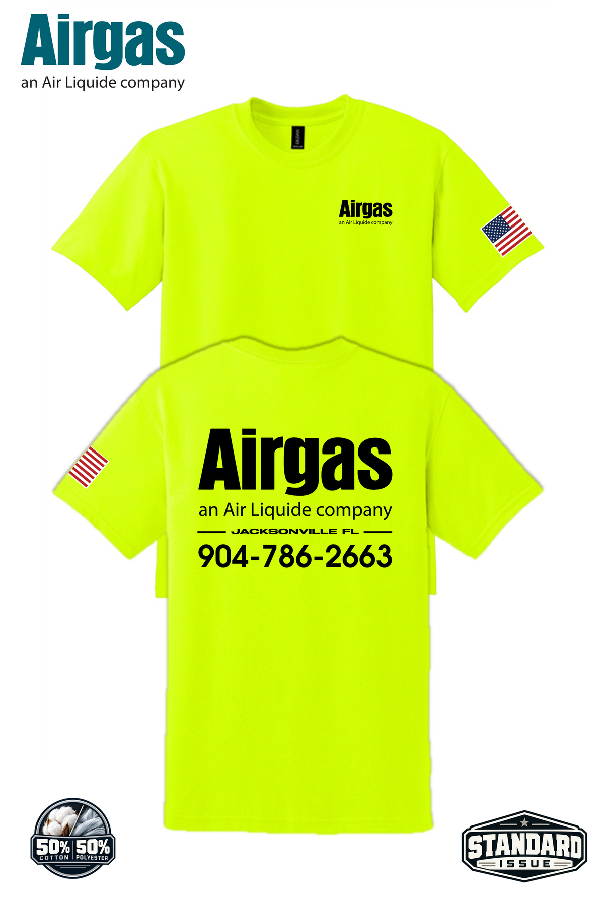 Your Location Core Blend Tee - Airgas