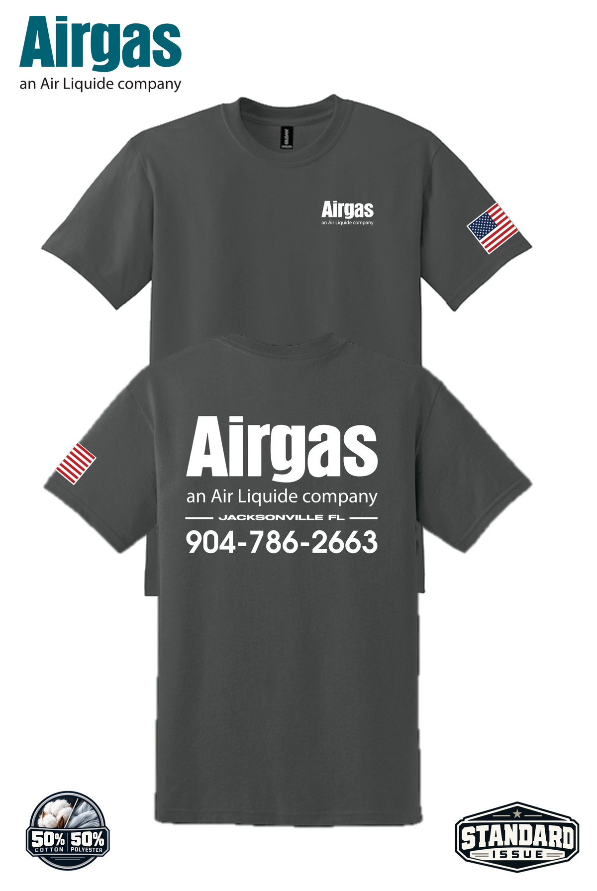Your Location Core Blend Tee - Airgas