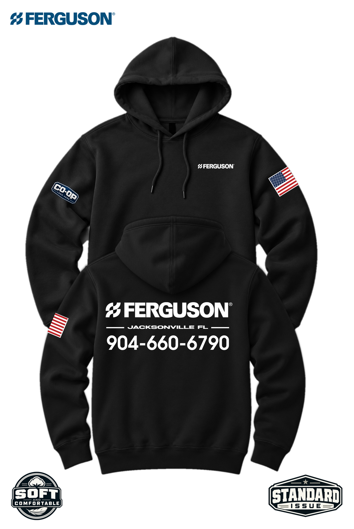 Your Location Hooded Sweatshirt - Ferguson
