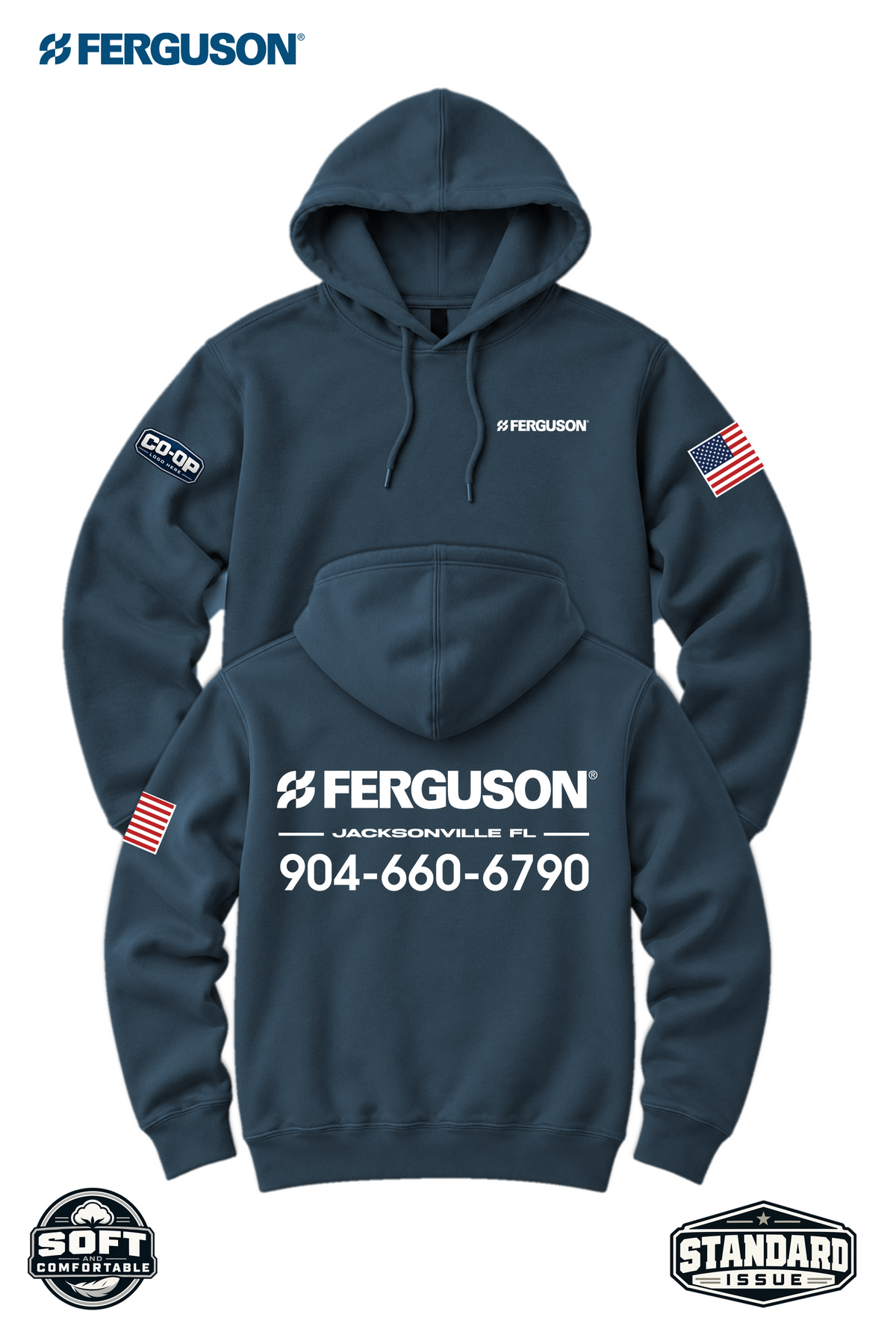 Your Location Hooded Sweatshirt - Ferguson