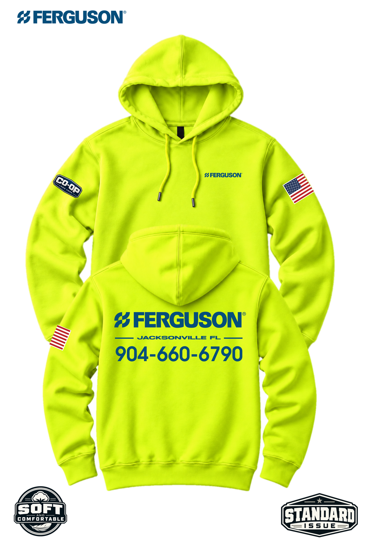Your Location Hooded Sweatshirt - Ferguson