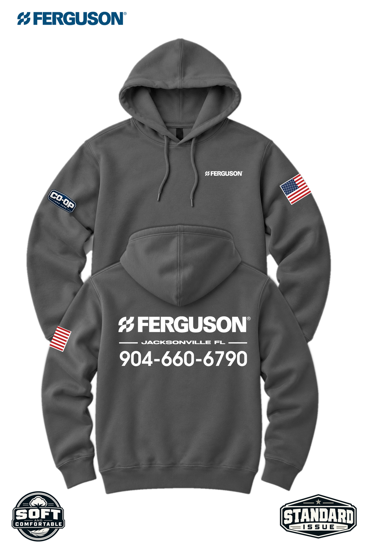Your Location Hooded Sweatshirt - Ferguson