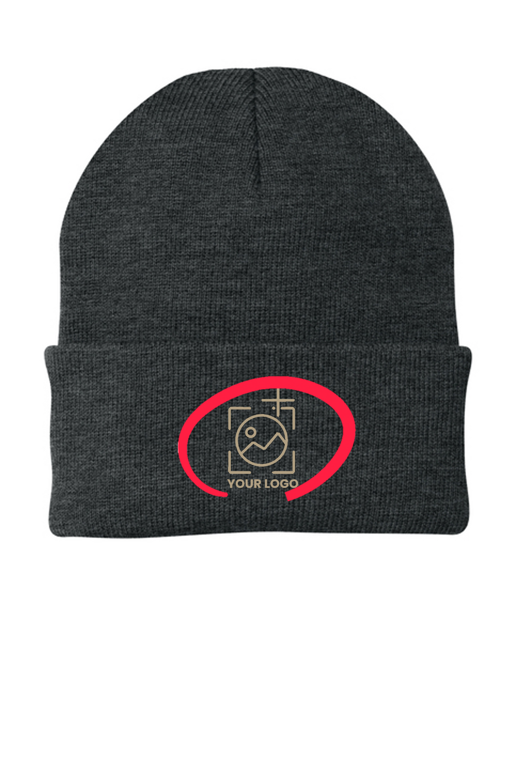 Knit Cap + YOUR LOGO
