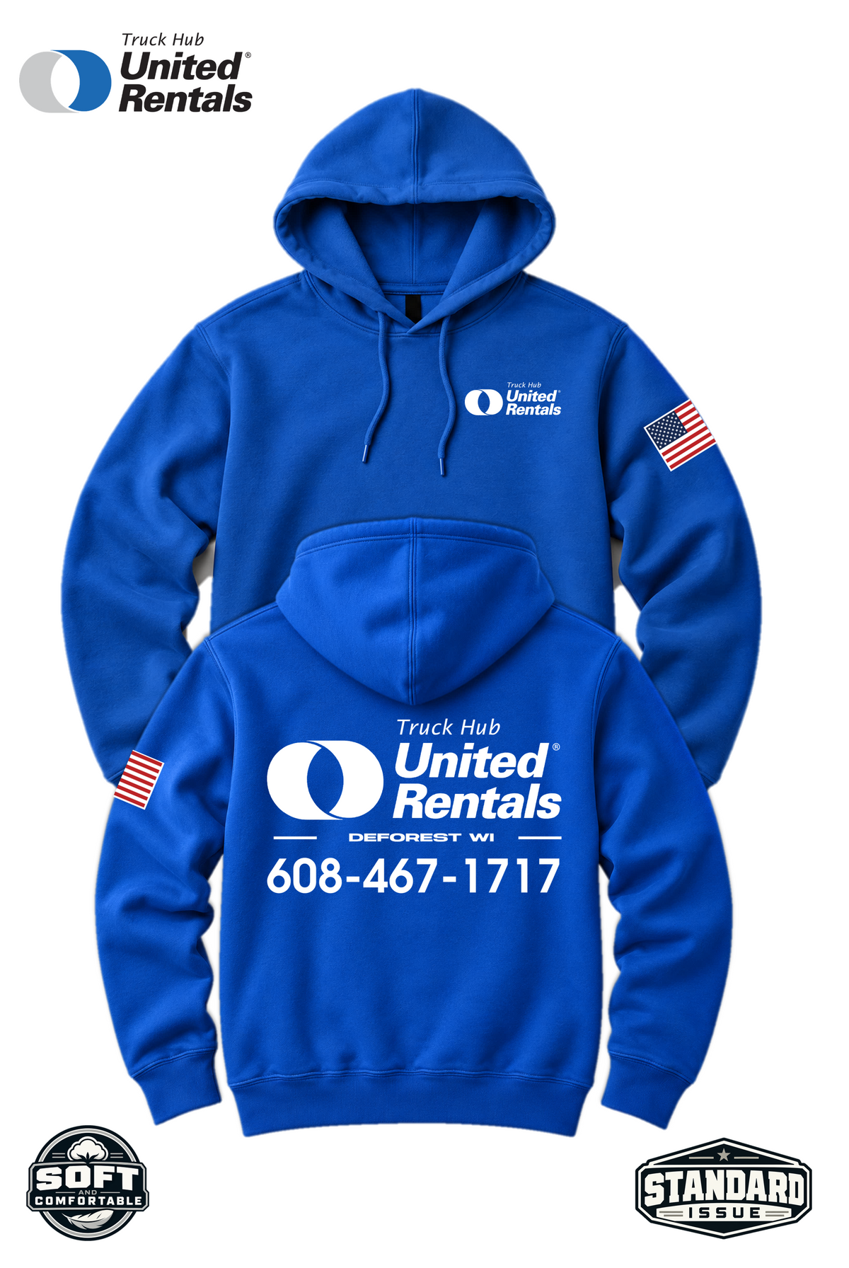 YoUR Location Hooded Sweatshirt - Truck Hub UR