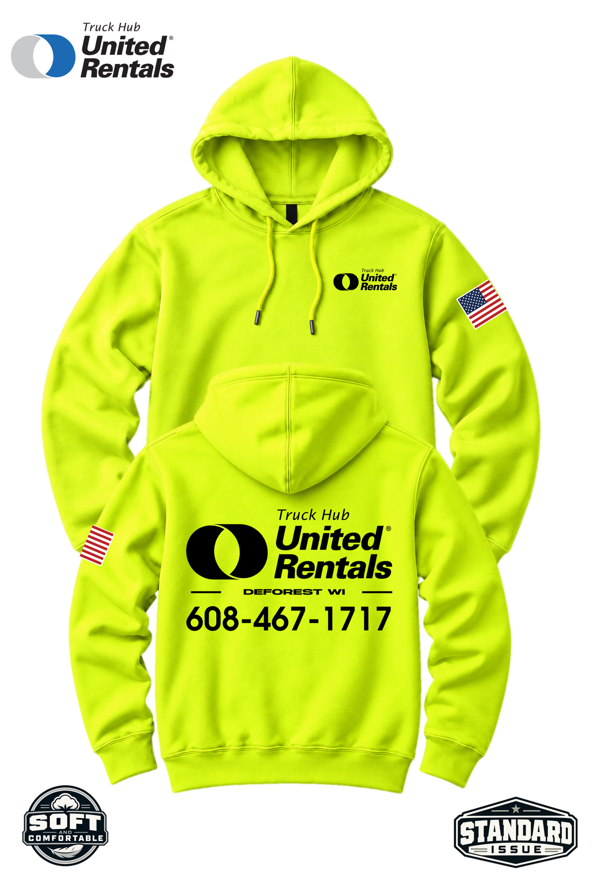 YoUR Location Hooded Sweatshirt - Truck Hub UR