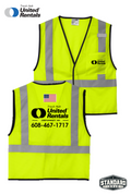 CornerStone® ANSI 107 Class 2 Economy Mesh One-Pocket Vest - Truck Hub UR