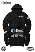 YoUR Location Hooded Sweatshirt - Power & HVAC UR