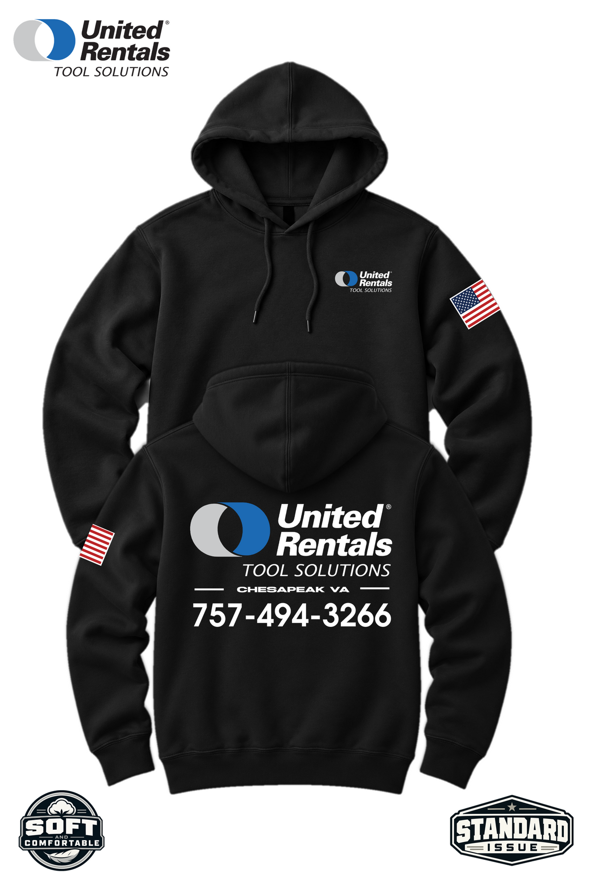 YoUR Location Hooded Sweatshirt - TOOL SOLUTIONS UR