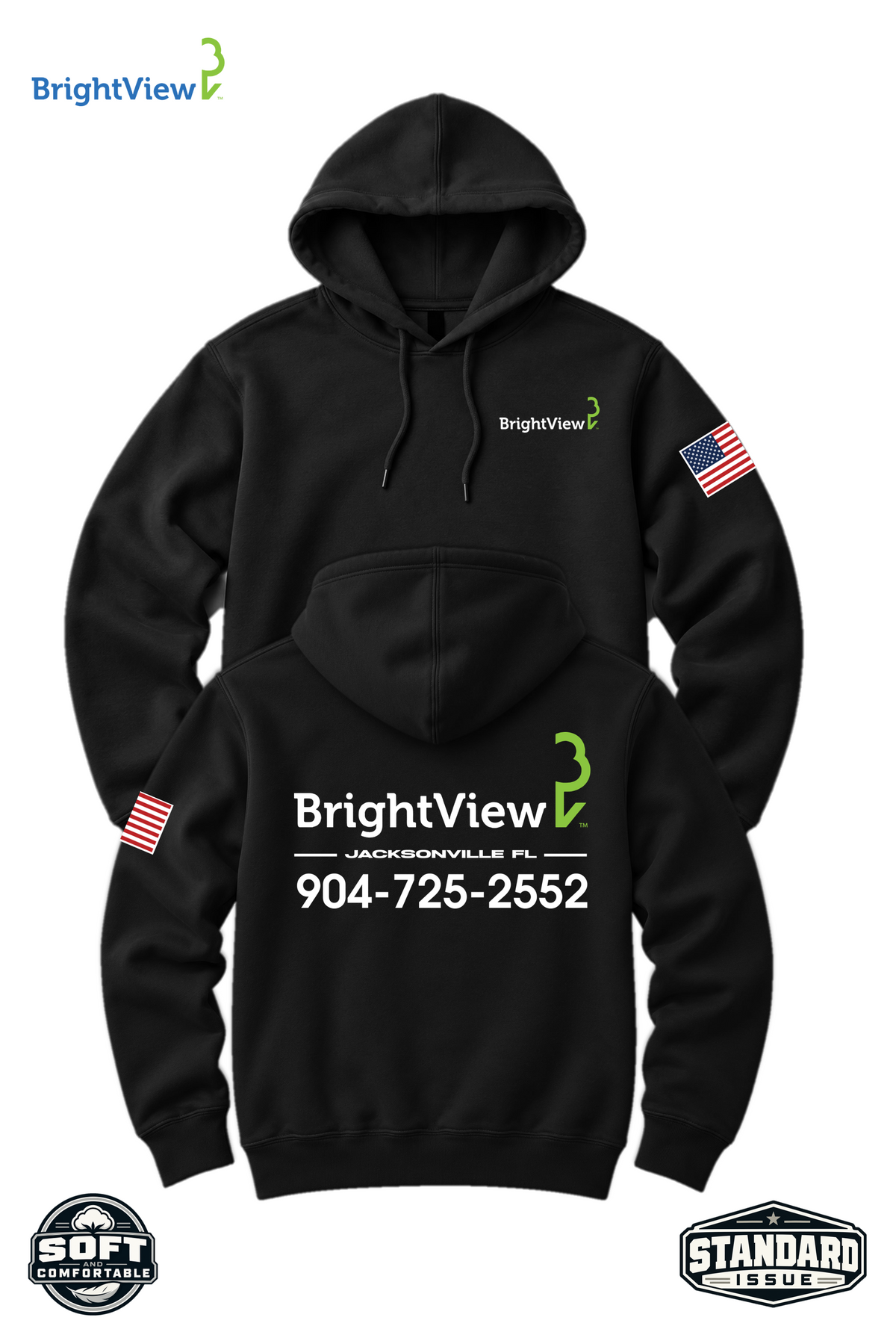 Your Location Hooded Sweatshirt - BrightView