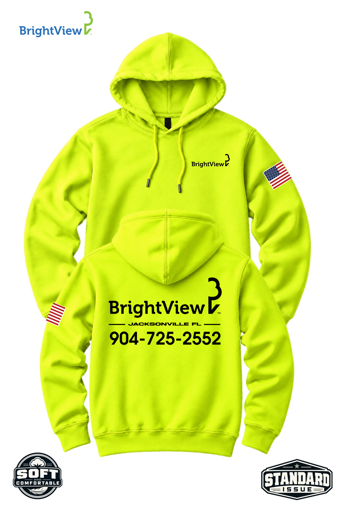 Your Location Hooded Sweatshirt - BrightView