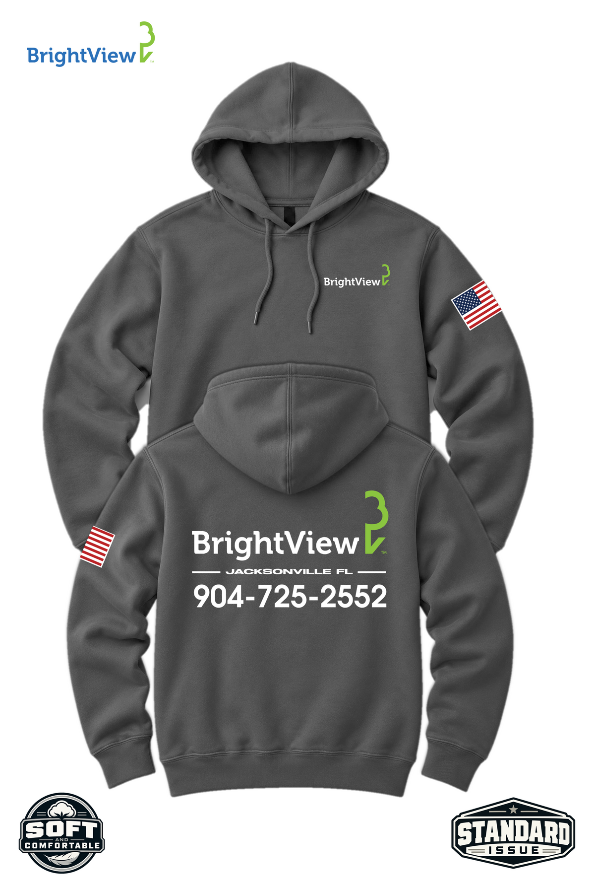 Your Location Hooded Sweatshirt - BrightView