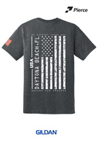 Gildan® DryBlend® 50 Cotton/50 Poly T-Shirt - DARK HEATHER Salute to Service