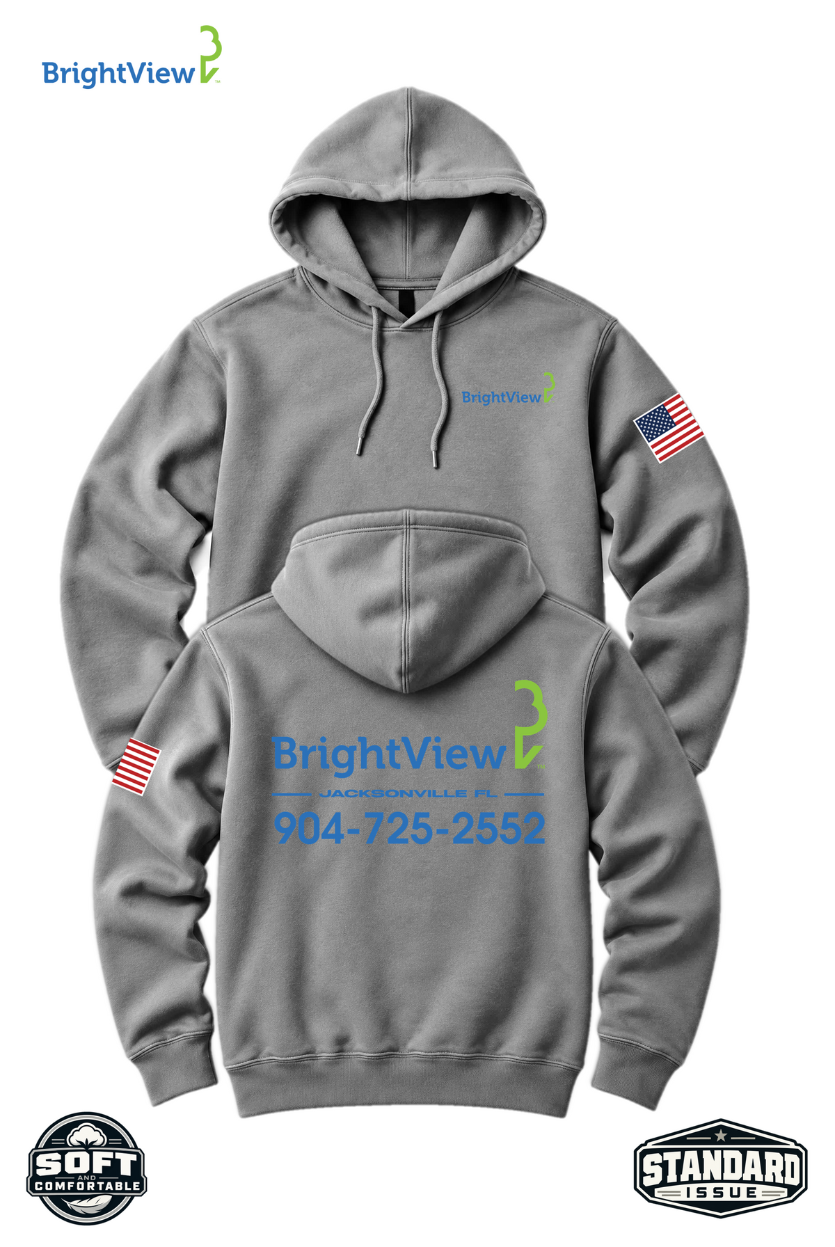 Your Location Hooded Sweatshirt - BrightView