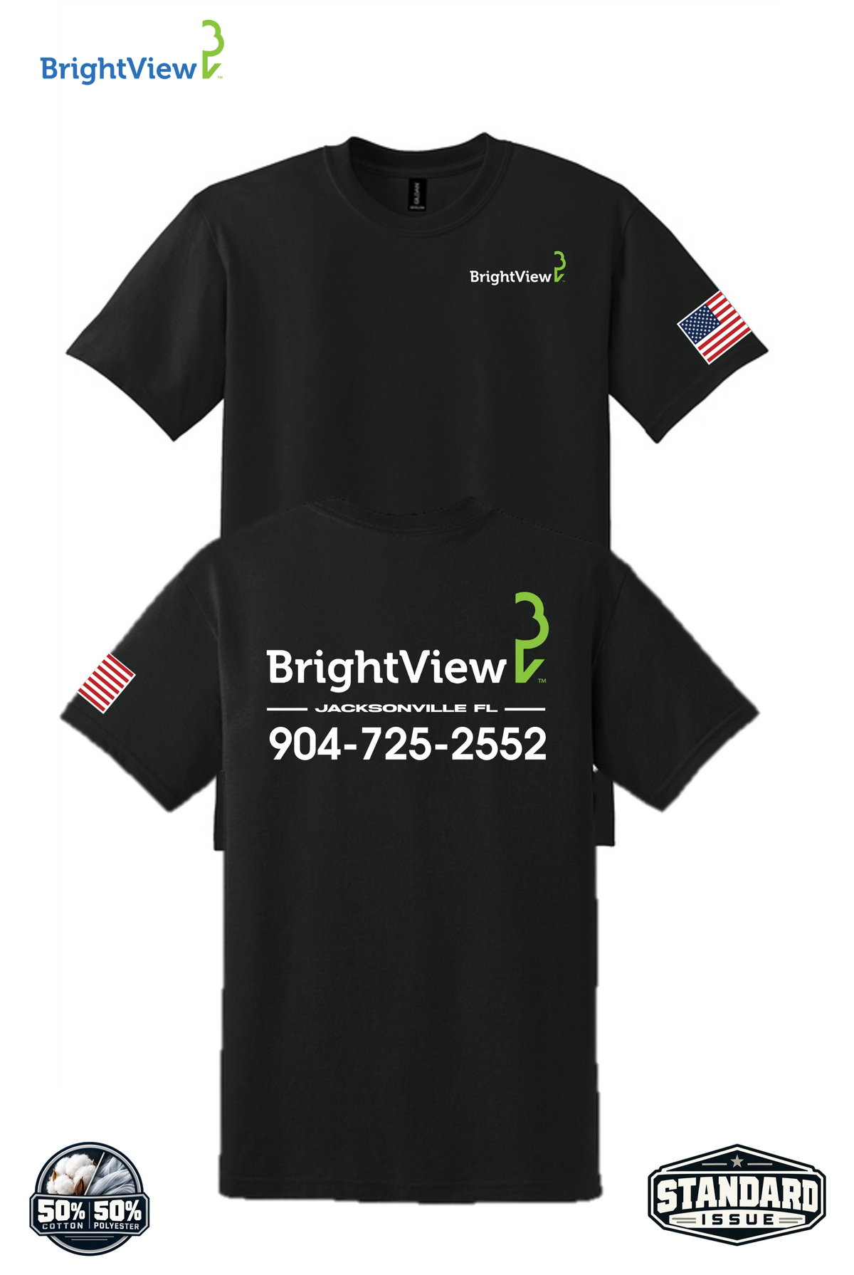 Your Location Core Blend Tee - BrightView