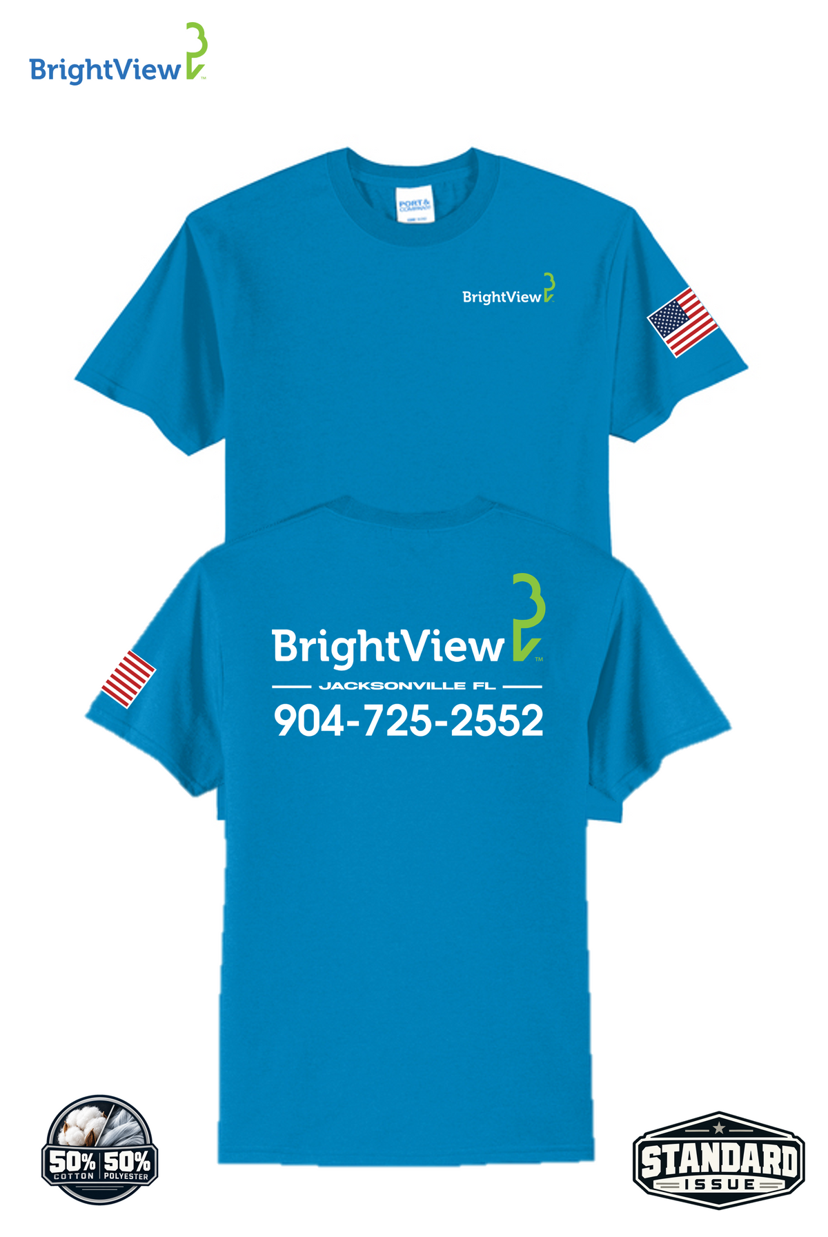 Your Location Core Blend Tee - BrightView