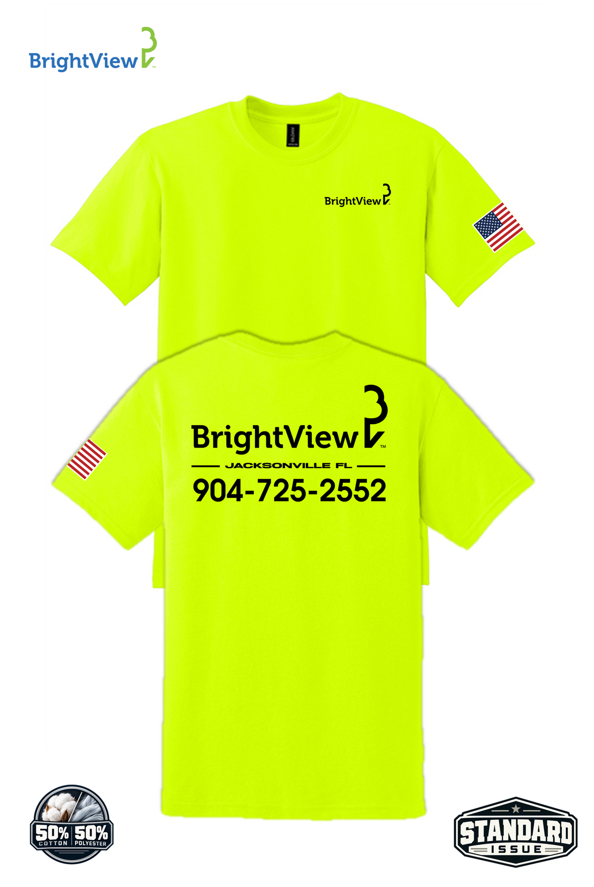Your Location Core Blend Tee - BrightView