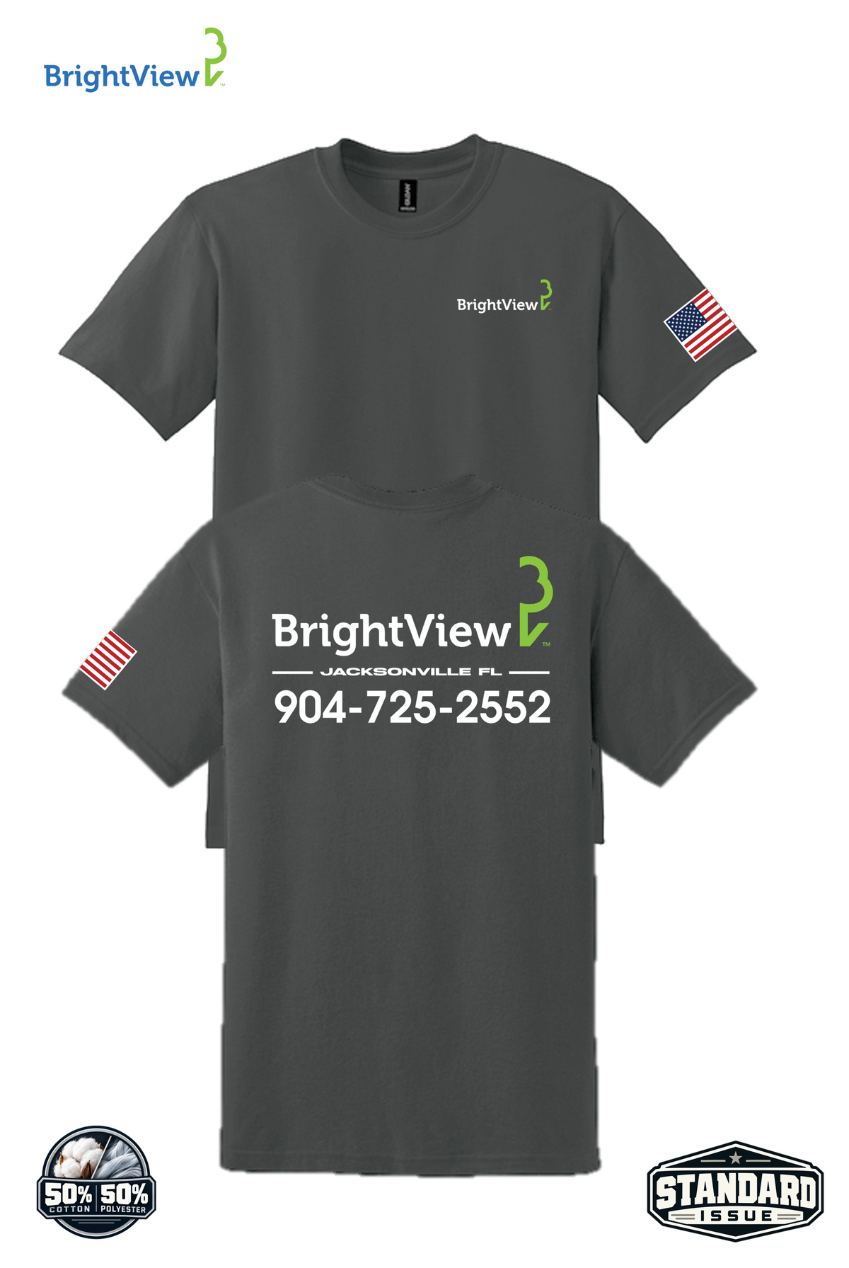 Your Location Core Blend Tee - BrightView