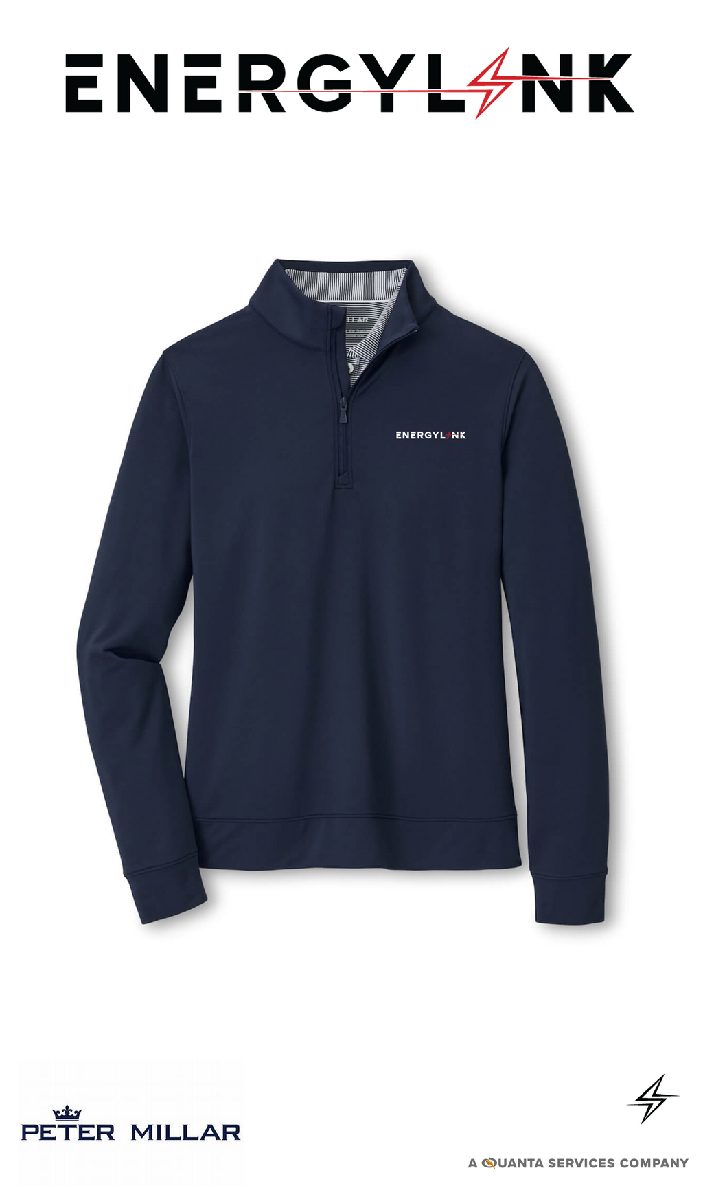 Peter Millar Women's Perth Performance Quarter-Zip - EnergyLink