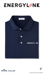Peter Millar Men's Solid Performance Polo - Self Collar - EnergyLink