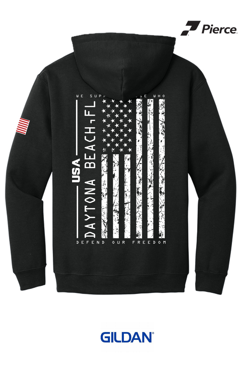 Gildan® Heavy Blend™ Hooded Sweatshirt - BLACK OPS Salute to Service
