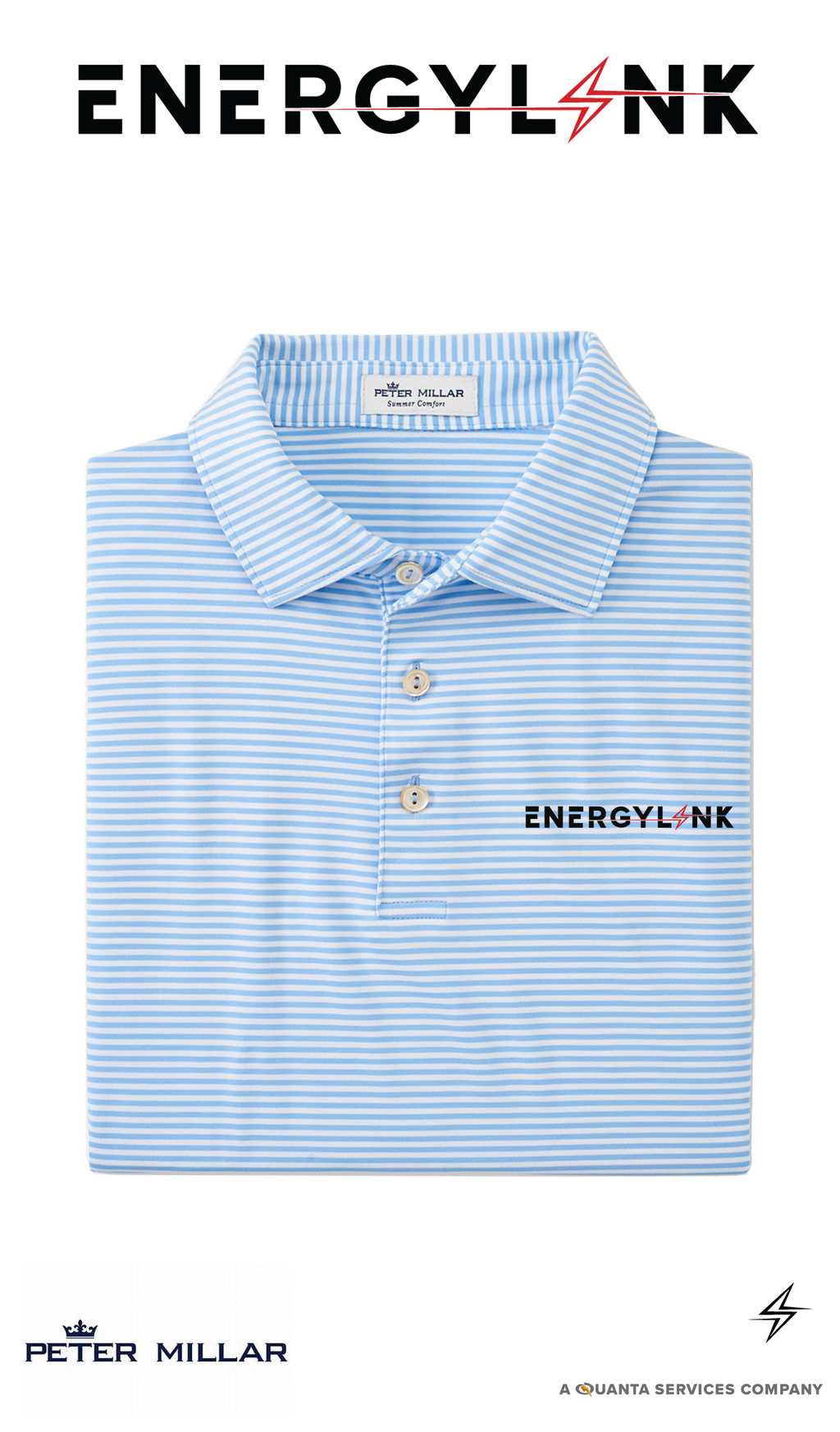 Peter Millar Men's Hales Performance Polo - EnergyLink