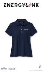 Peter Millar Women's Short-Sleeve Button Polo - EnergyLink