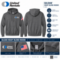 Gildan® Heavy Blend™ Hooded Sweatshirt - UR