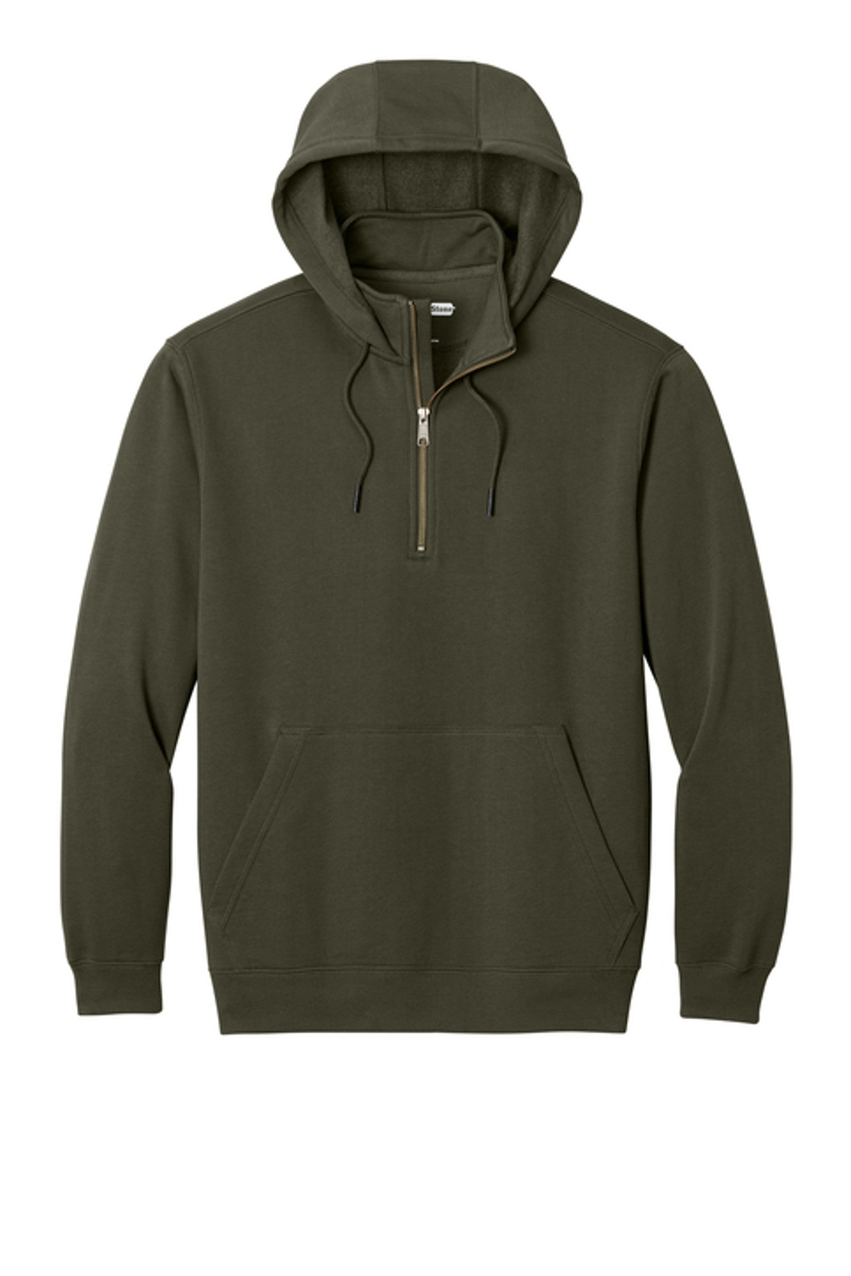 Tough Fleece 1/4-Zip Hoodie + YOUR LOGO